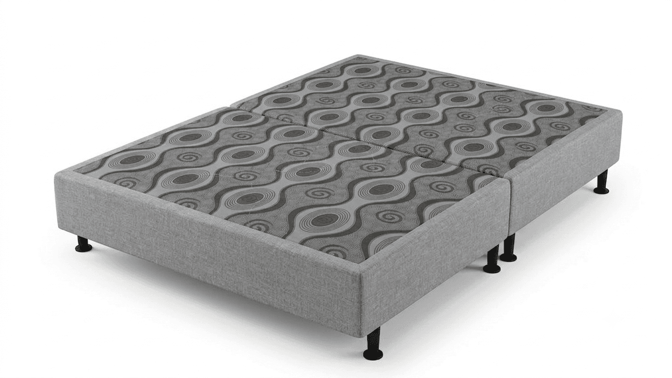 Base de cama color gris - Colchones Posada